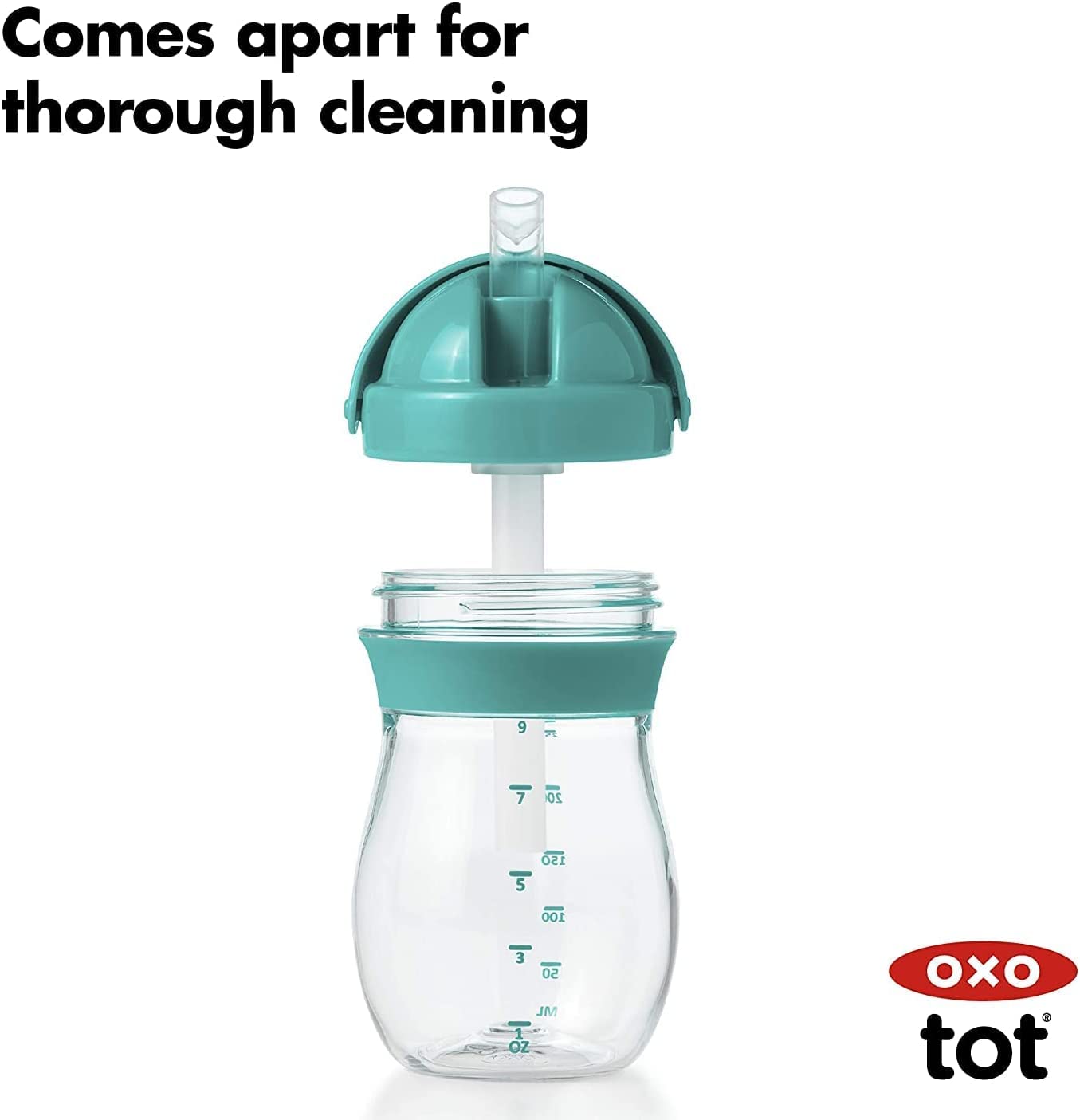 Vaso Entrenador OXO Tot Verde Tritan 250 ml