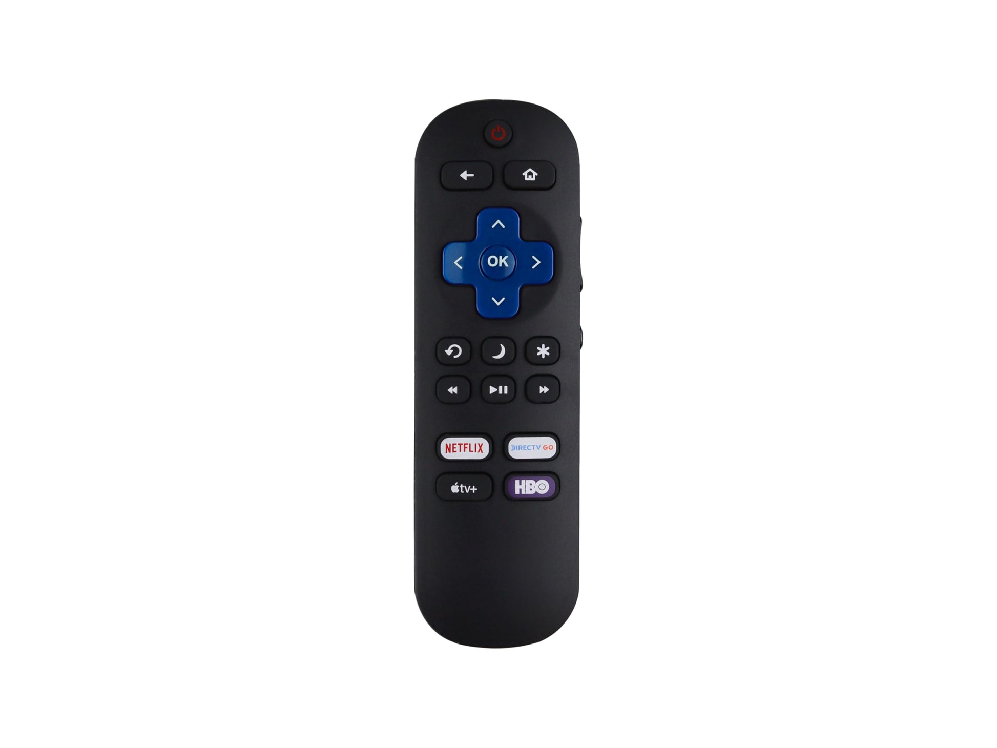 Control Remoto Compatible con Roku TV Hisense Atvio Sharp Sanyo TCL Polaroid Smart TV Netflix HBO Apple TV Directv Go, JVC, Philips