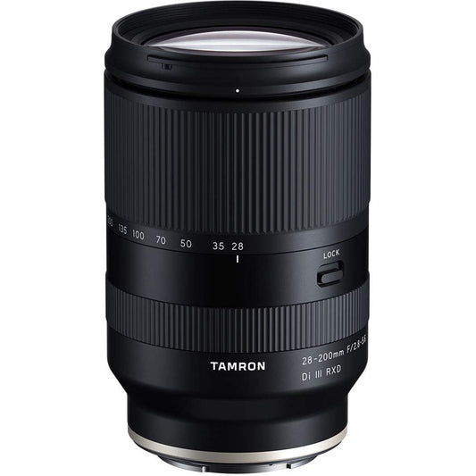 Lente Tamron 28-200 F/2.8-5.6 Di III RXD para Sony Mirrorless E-Mount Full Frame APS-C