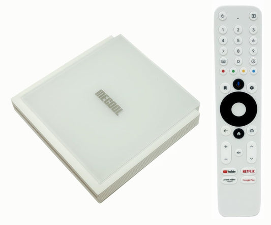 KM2 Plus Deluxe ATV Box Android 11 TV Box Amlogic S905X4 4GB DDR4 32GB 2.4G/ 5G WiFi6 1000M-LAN BT5.0 Soporte AV1 VP9 H.265 HEVC 4K HDR Box