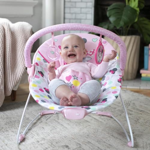 Disney Baby Mecedora Con Motivos De Lunares Y Minnie Mouse, Pink, Paquete De 2340.0 Grams