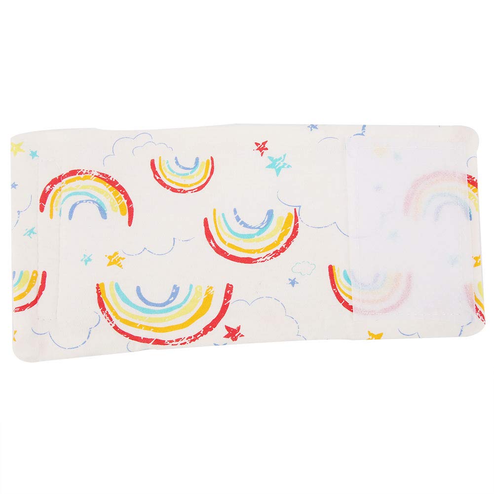 Calentador De Biberones Portátil, Algodón+mezcla De Spandex USB Calentador De Biberones, Compatible Con Bancos De Energía, Computadoras Portátiles, Adaptadores De Carga(Arcoíris)