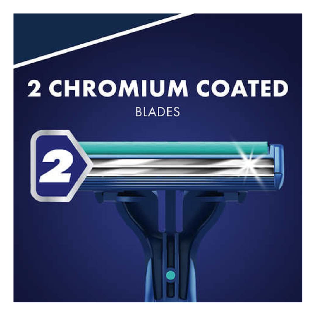 Rastrillos desechables Gillette Sensor2 PLUS con Lubrastrip, 52 navajas de afeitar