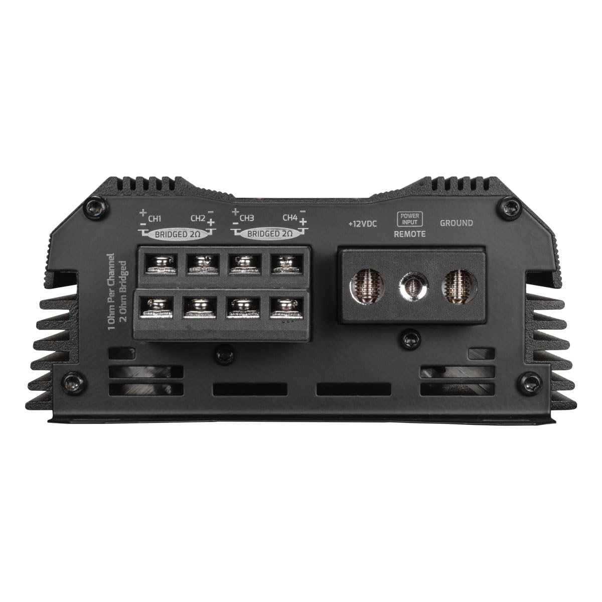 Amplificador de Audio para Coche PRV Audio MDX2000.4 4 Canales 1 Ohmio 2000 Vatios 12 Voltios para Deportes de Potencia y Motocicletas