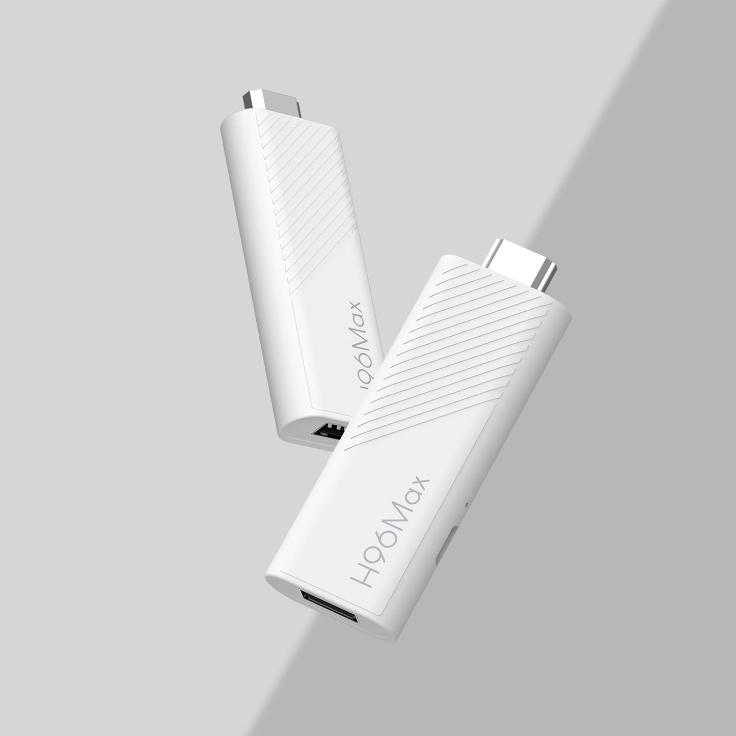 H96 MAX Android 14.0 TV Stick ATV Quad-Core WiFi6 2.4G/5.8Ghz BT5.0 4K AV1 Ultra HD Control de Voz Reproductor Hogar Inteligente