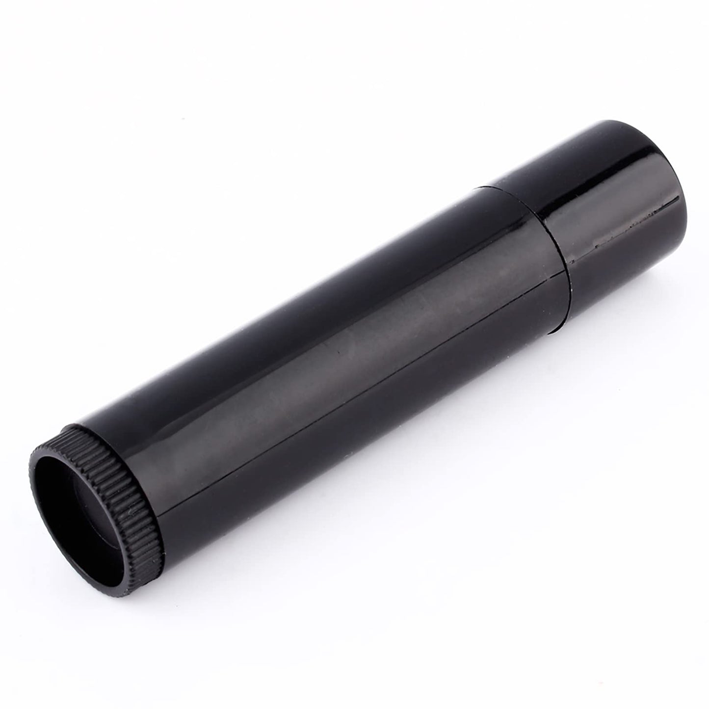 Lote 100 Unids 5 Ml Negro Claro, Contenedores de Bálsamo Labial Tubos de Bálsamo Labial Negro Tubo Contenedor de Bálsamo Labial Vacío