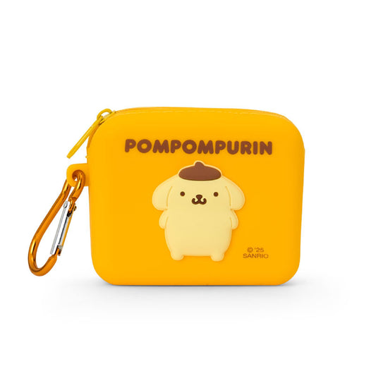 Sanrio 357766 - Mini bolsa de silicona para pompón, bolsa de maquillaje, monedero