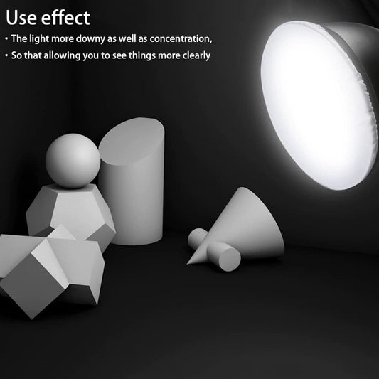 Jorixxy - 5 unidades de 7 a 11 pulgadas estándar difusores de luz para calcetín de luz blanca para reflector estroboscópico de estudio