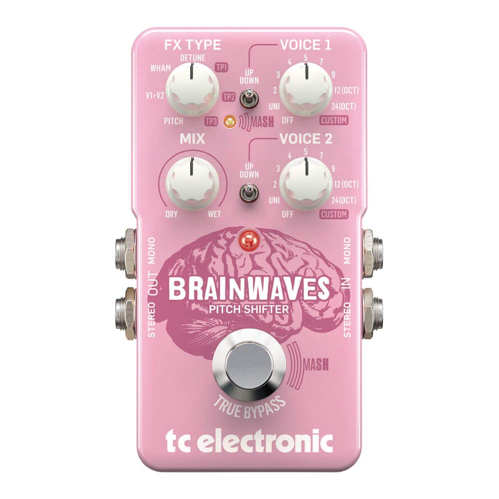 TC Electronic VATCEBRAINWAVE Pedal para Guitarra, Brainwaves Pih