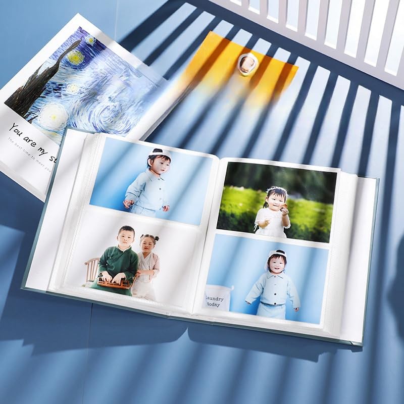 Álbum de Fotos para Bebés con Capacidad para 200 Fotos 6 Pulgadas