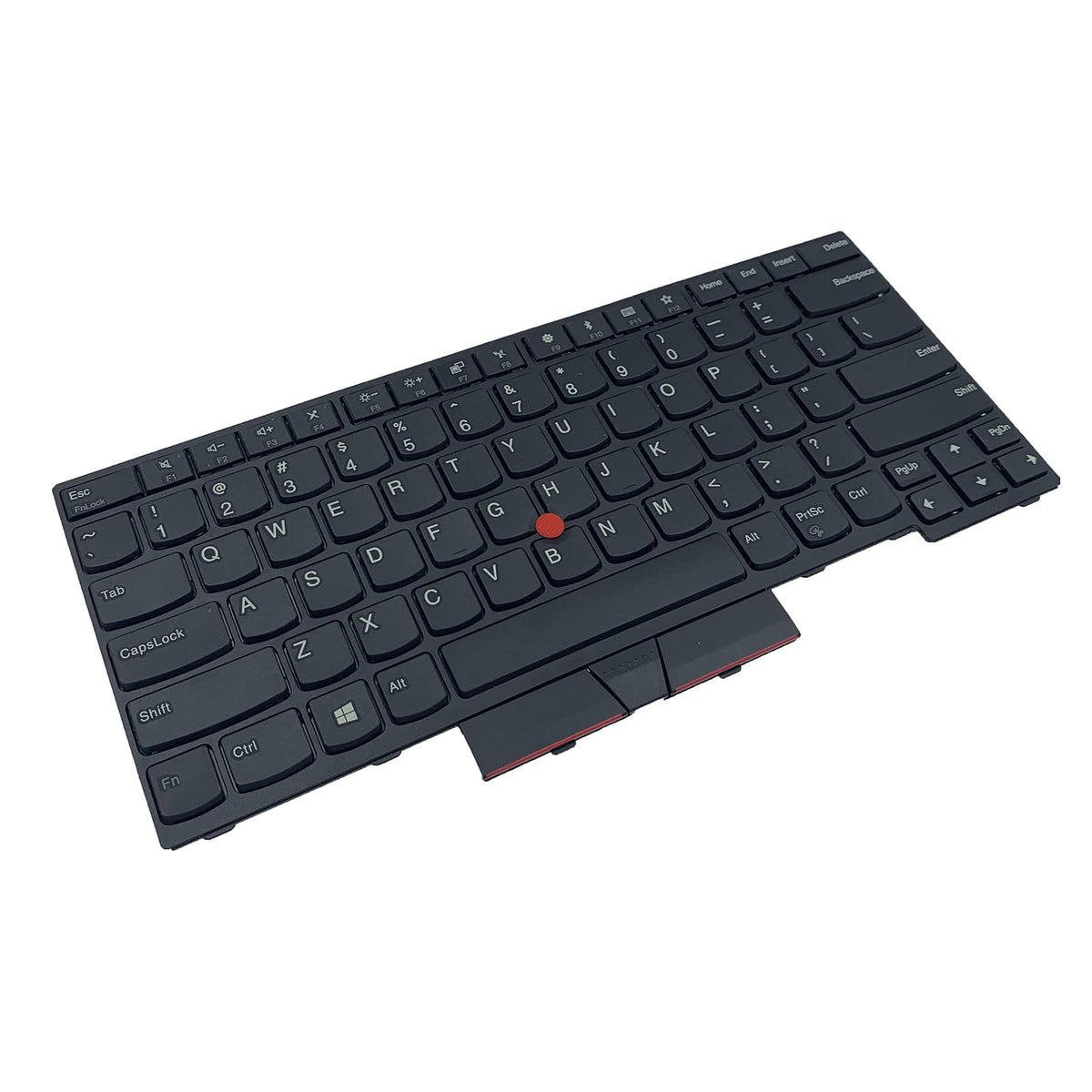 Computadora Portátil Lenovo IBM ThinkPad T470 T480 Negro sin Retroiluminación con Teclado Puntero