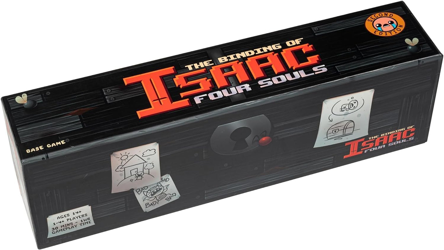 Maestro Media: The Binding of Isaac: Four Souls (2ª edición) - Juego de cartas de estrategia, licencia oficial, edades 13 +, 1-4 jugadores, 30 minutos