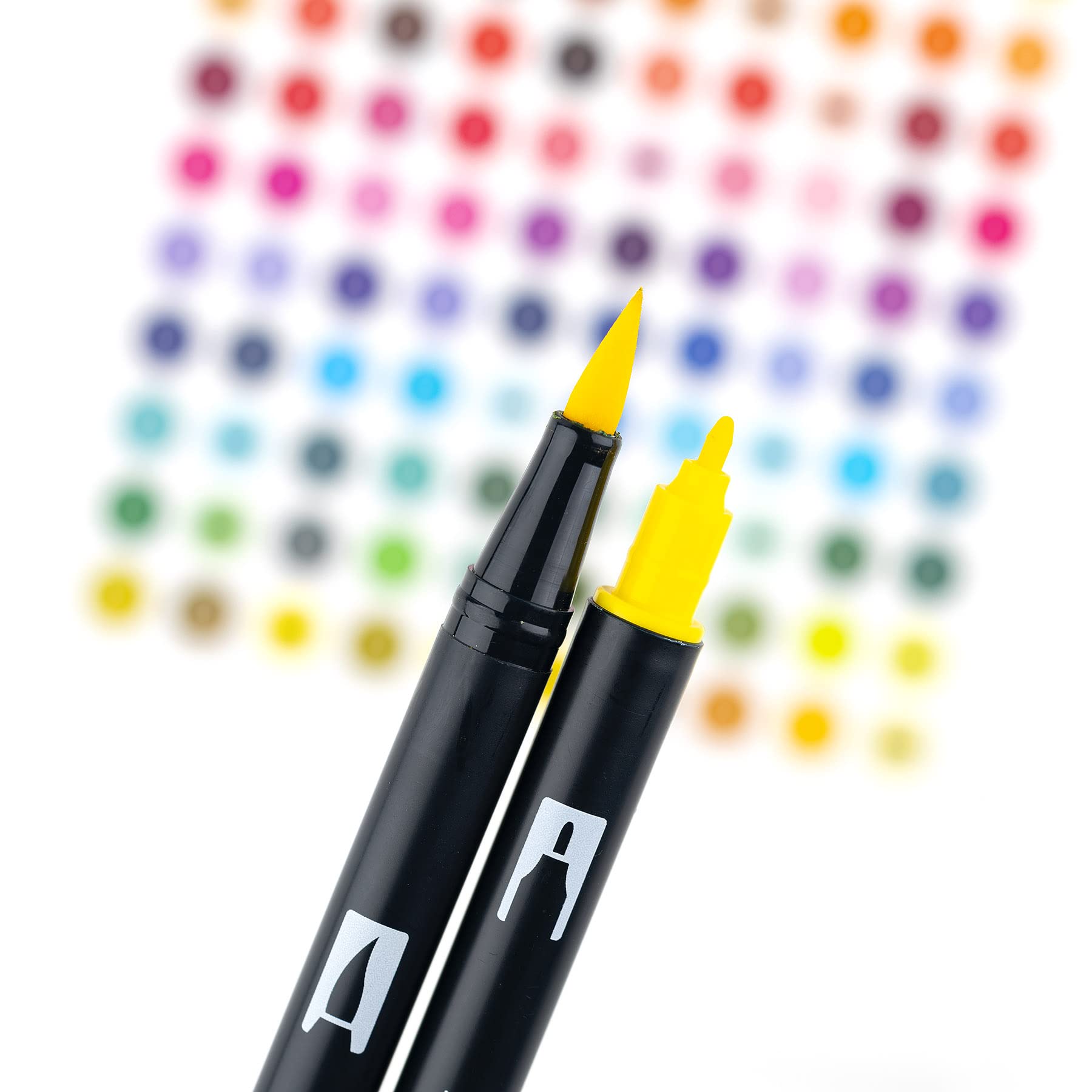 Rotuladores Artísticos Tombow Primarios Doble Pincel Paquete de 10
