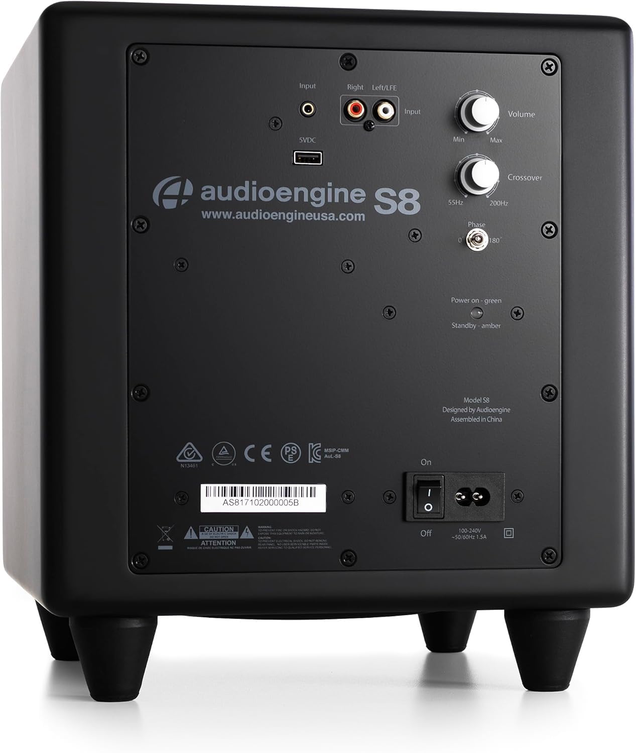 Audioengine Altavoces de Escritorio inalámbricos Bluetooth A2 Plus: Altavoces de computadora de 60 W para música y Juegos