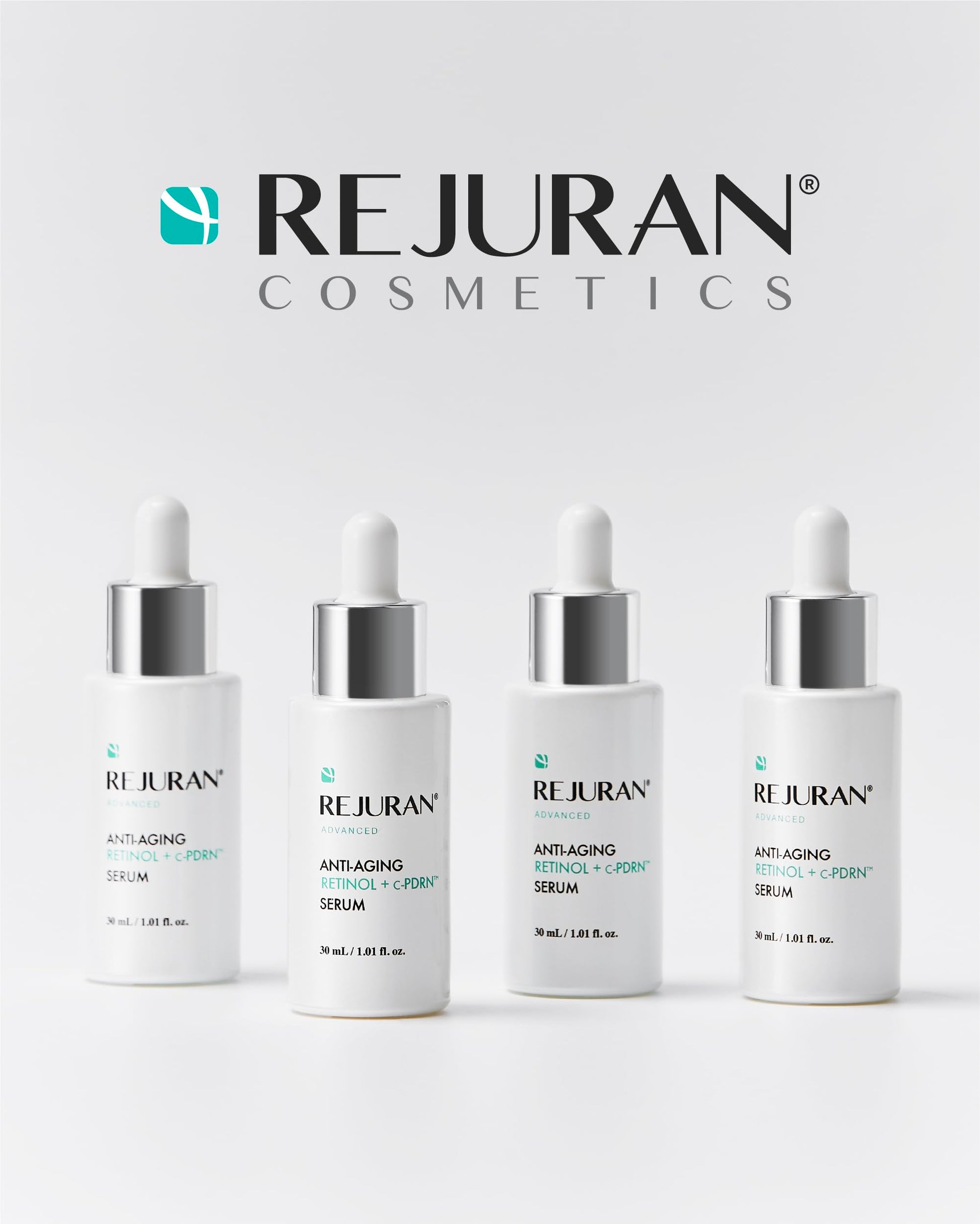 Suero facial potenciador de retinol + c PDRN® antienvejecimiento avanzado para firmeza, luminosidad y cuidado antiarrugas, desarrollado clínicamente (1,01 fl oz)