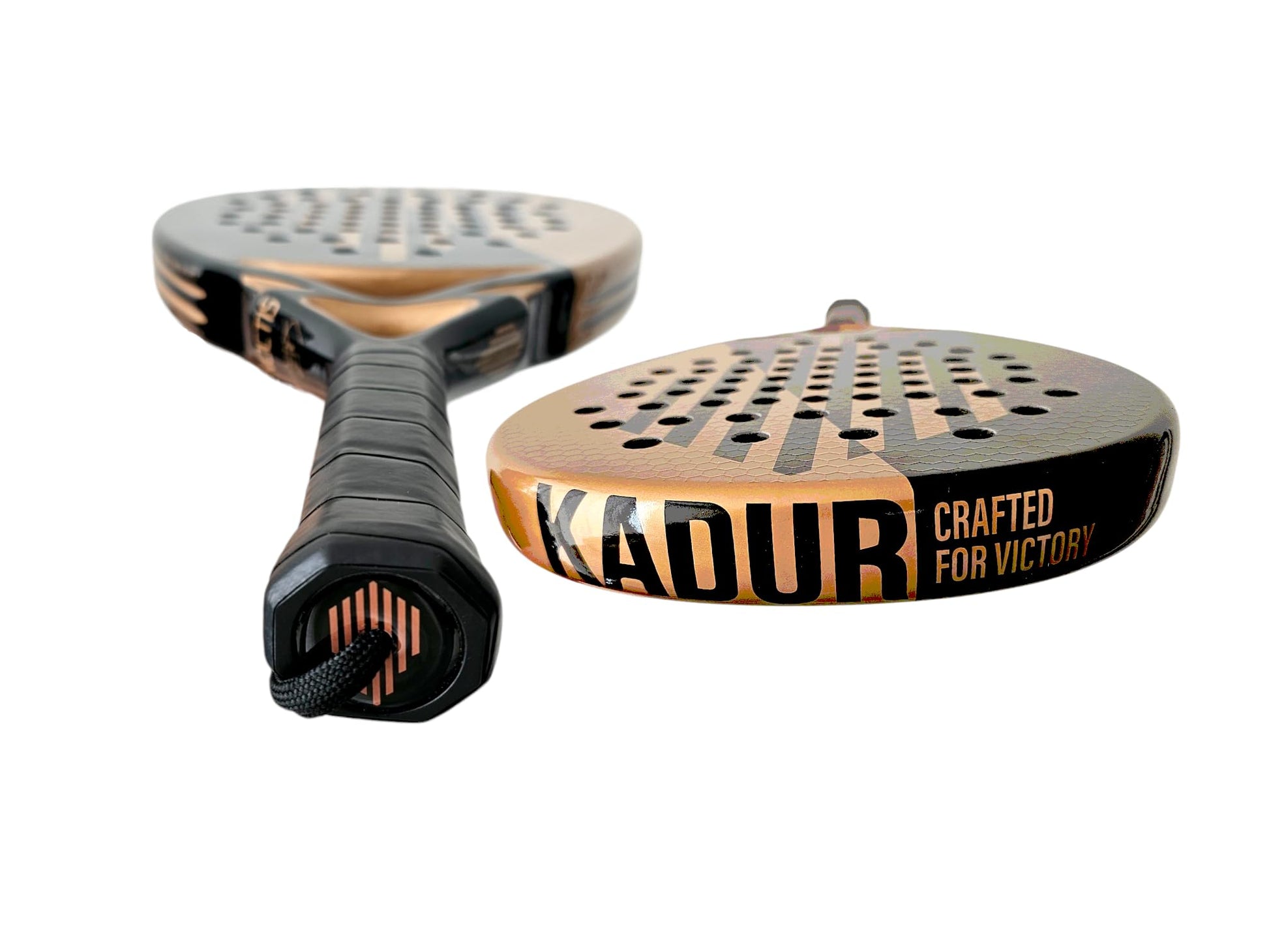 Pala de Pádel Kadur Noctis Negro Fibra de Carbono y Núcleo EVA para Principiantes e Intermedios