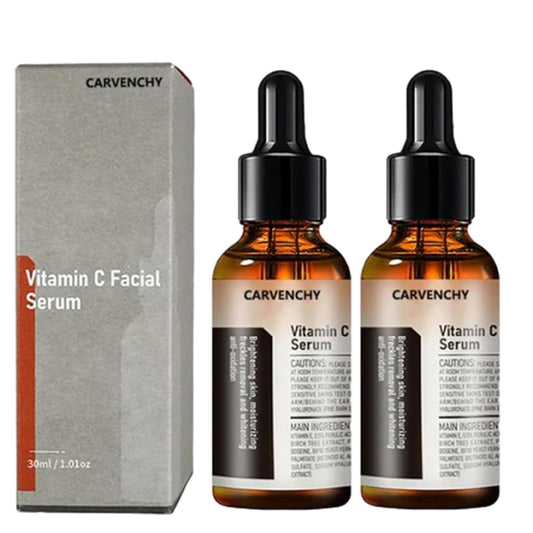 CARVENCHY Vitamin C Facial Serum Essence,Hydration, Skin Moisturized, Anti-Aging (2pcs)