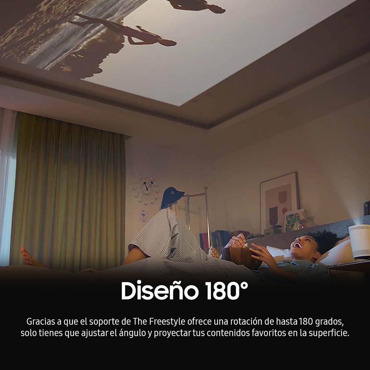 Proyector Samsung The Freestyle 2nd Gen 30" a 100" Modelo 2024