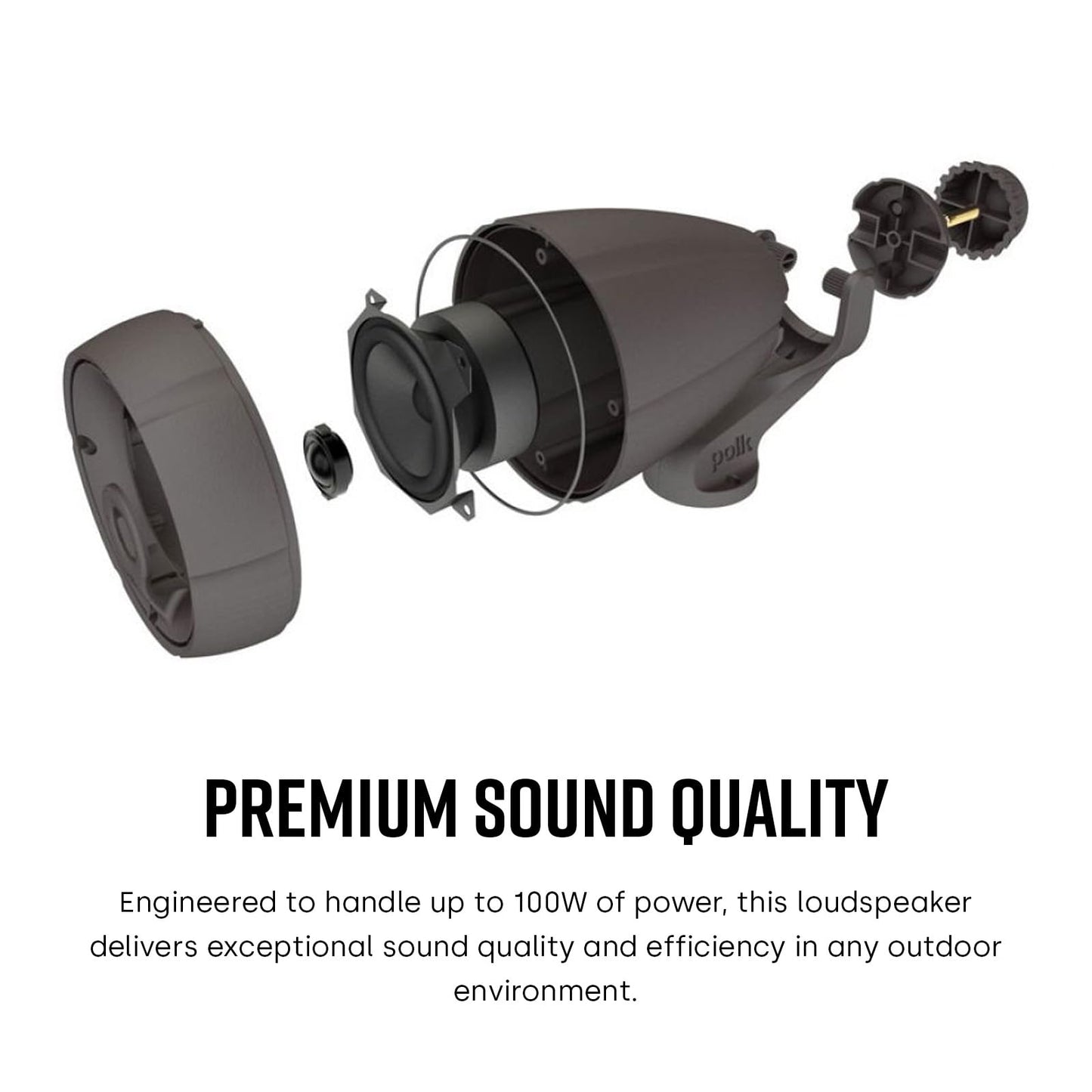 Polk Audio Atrium Sat 300 Brown Atrium Sat 300 Speaker Brown