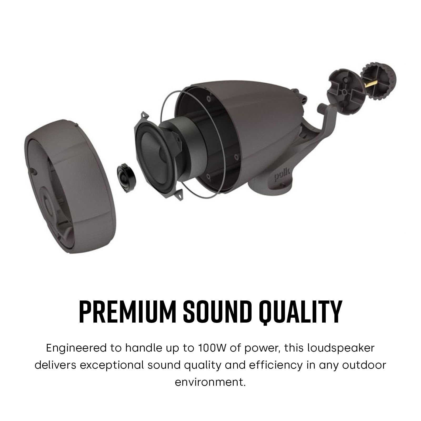 Polk Audio Atrium Sat 300 Brown Atrium Sat 300 Speaker Brown