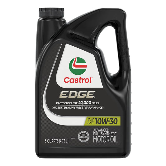 Castrol Edge 10W-30 - Aceite de Motor sintético Completo, 5 Cuartos de galón