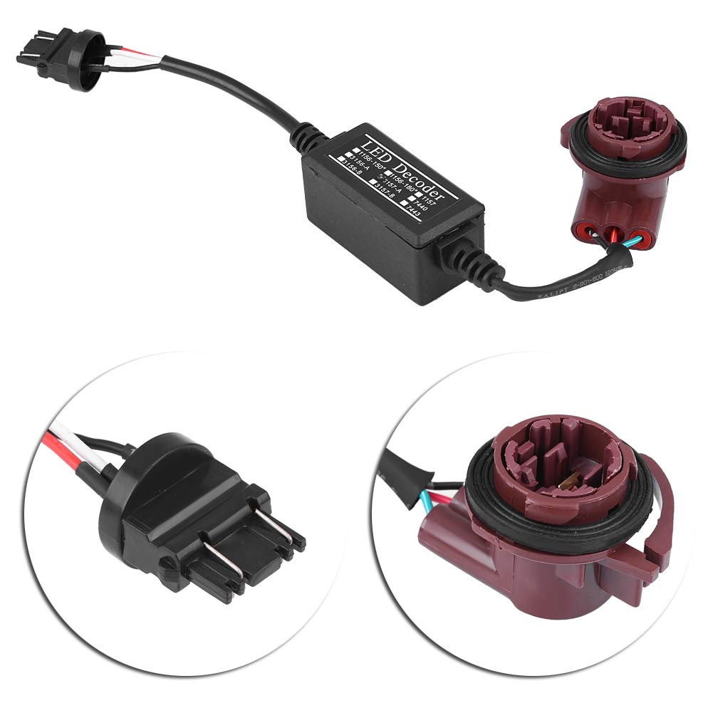 Adaptador de Decodificador de LED Canbus para Cancelación de Parpadeo 3157