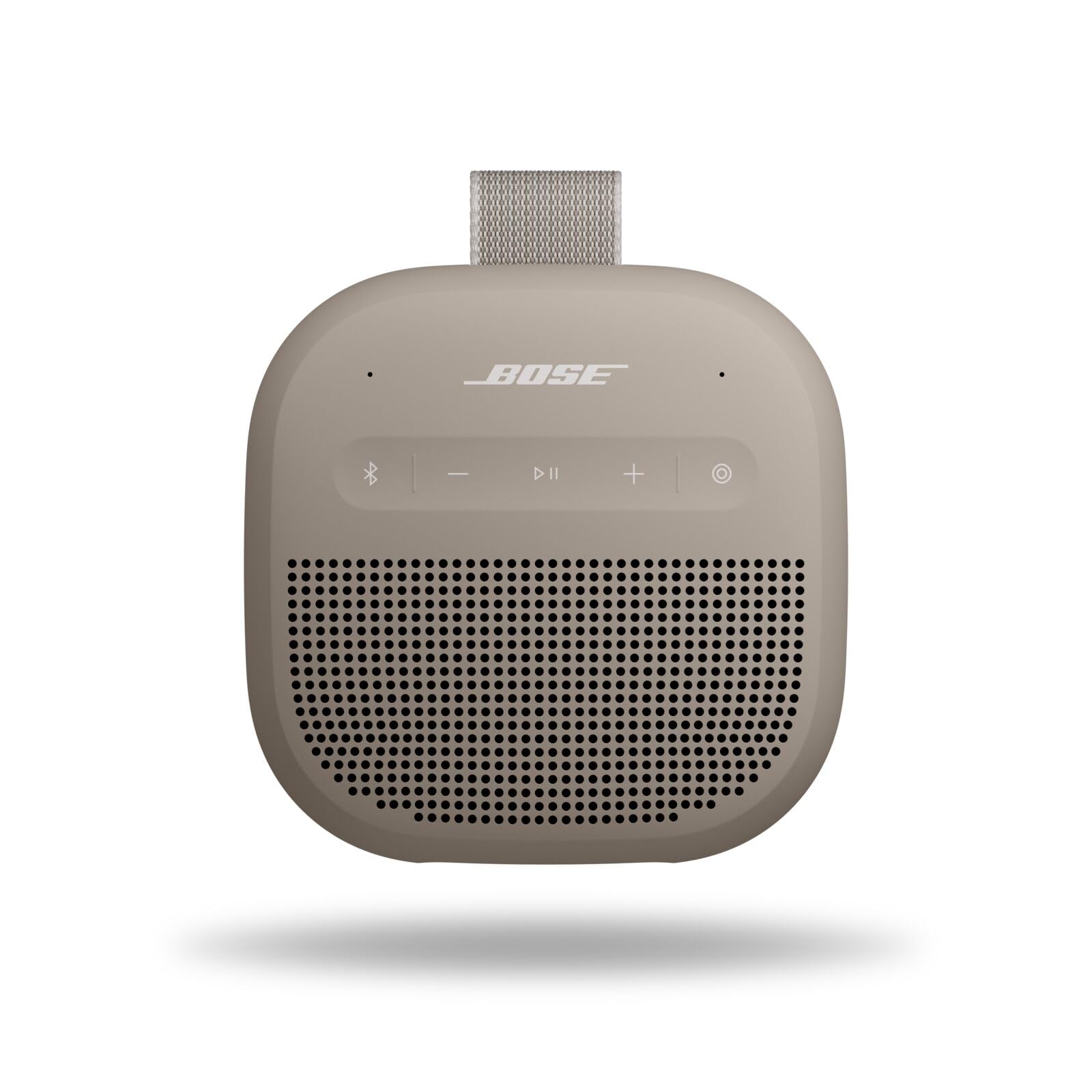 Bose SoundLink - Altavoz Bluetooth Micro portátil, Altavoz inalámbrico para Exteriores, hasta 12 Horas de duración de la batería, Impermeable y a Prueba de Polvo, Piedra Arenisca - Edición Limitada