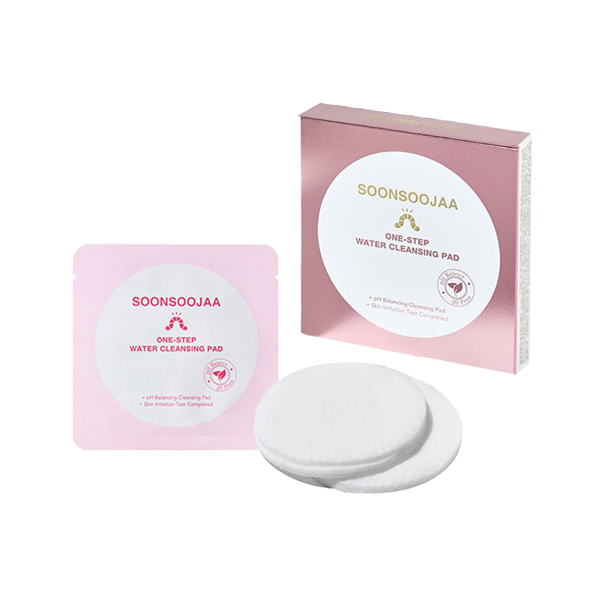 KPRODUCT4U Soonsoojaa - Almohadillas limpiadoras portátiles de agua de un solo paso (2 almohadillas de 8 ml) x 10 unidades (20 almohadillas)