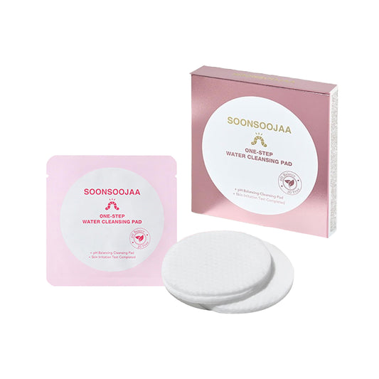 KPRODUCT4U Soonsoojaa - Almohadillas limpiadoras portátiles de agua de un solo paso (2 almohadillas de 8 ml) x 10 unidades (20 almohadillas)