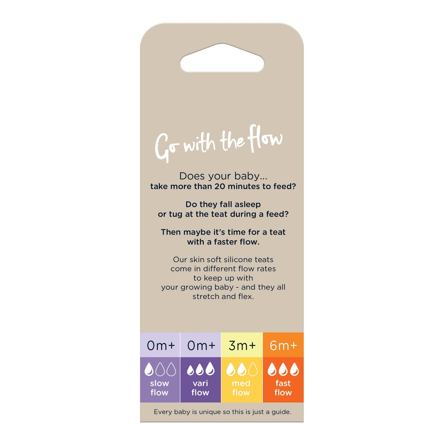 Tommee Tippee Closer to Nature Baby Bottle Teats, Breast-Like, Anti-Colic Valve, Soft Silicone, Medium Flow, 3m+, Pack of 2
