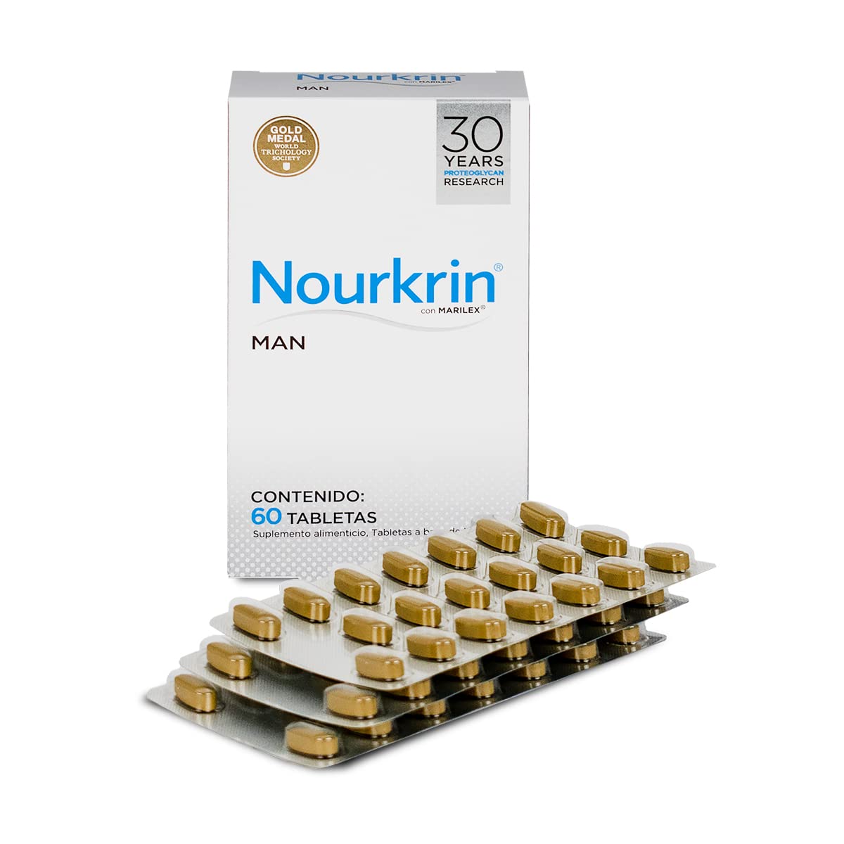 Tabletas Nourkrin Hombre 60 de Nourkrin