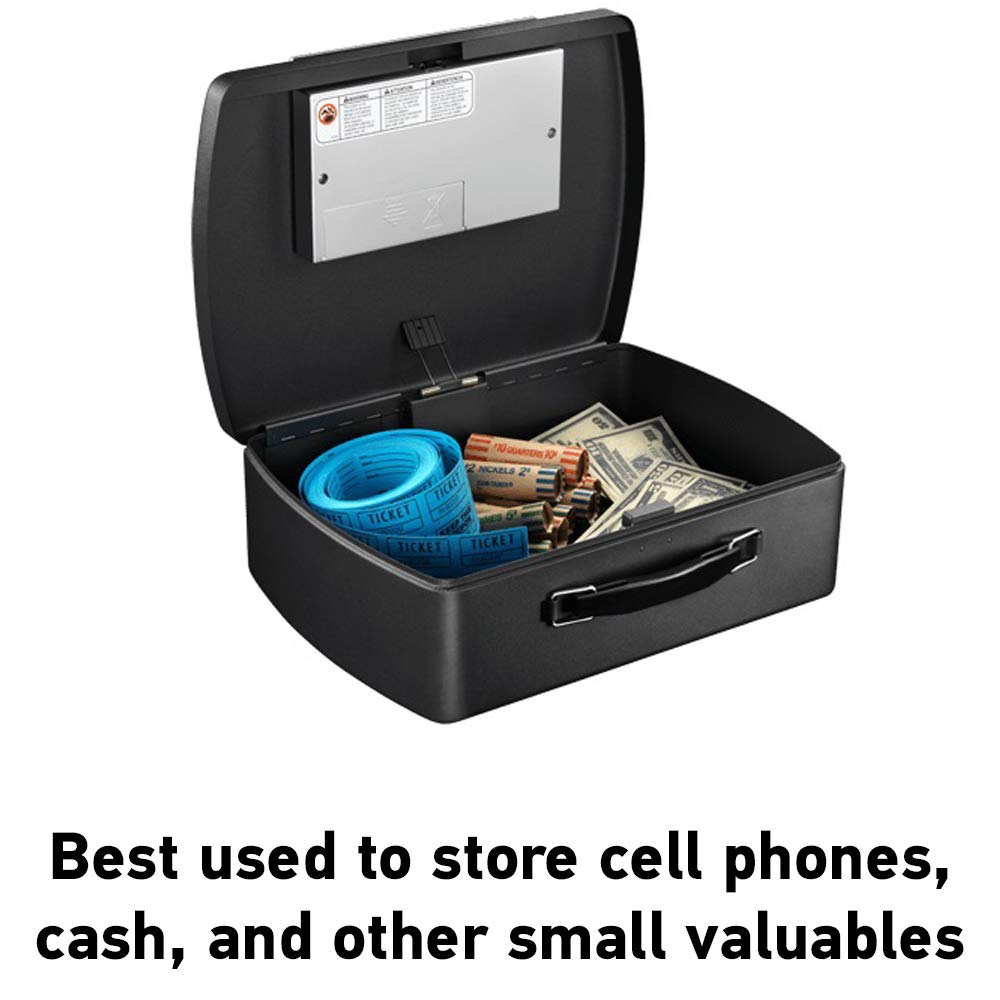 Caja de Seguridad Electrónica SentrySafe Negra 0.23 Pies Cúbicos