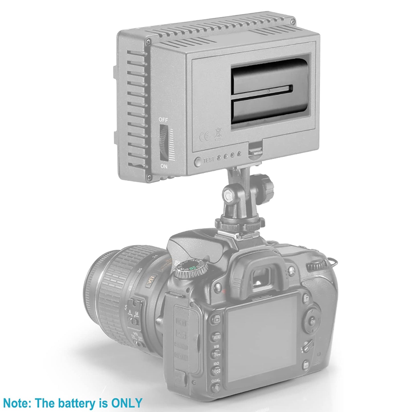 Batería Recargable Li-Ion NEEWER 7,2V 2600mAh para Sony NP-F550 LED y Cámara Vídeo