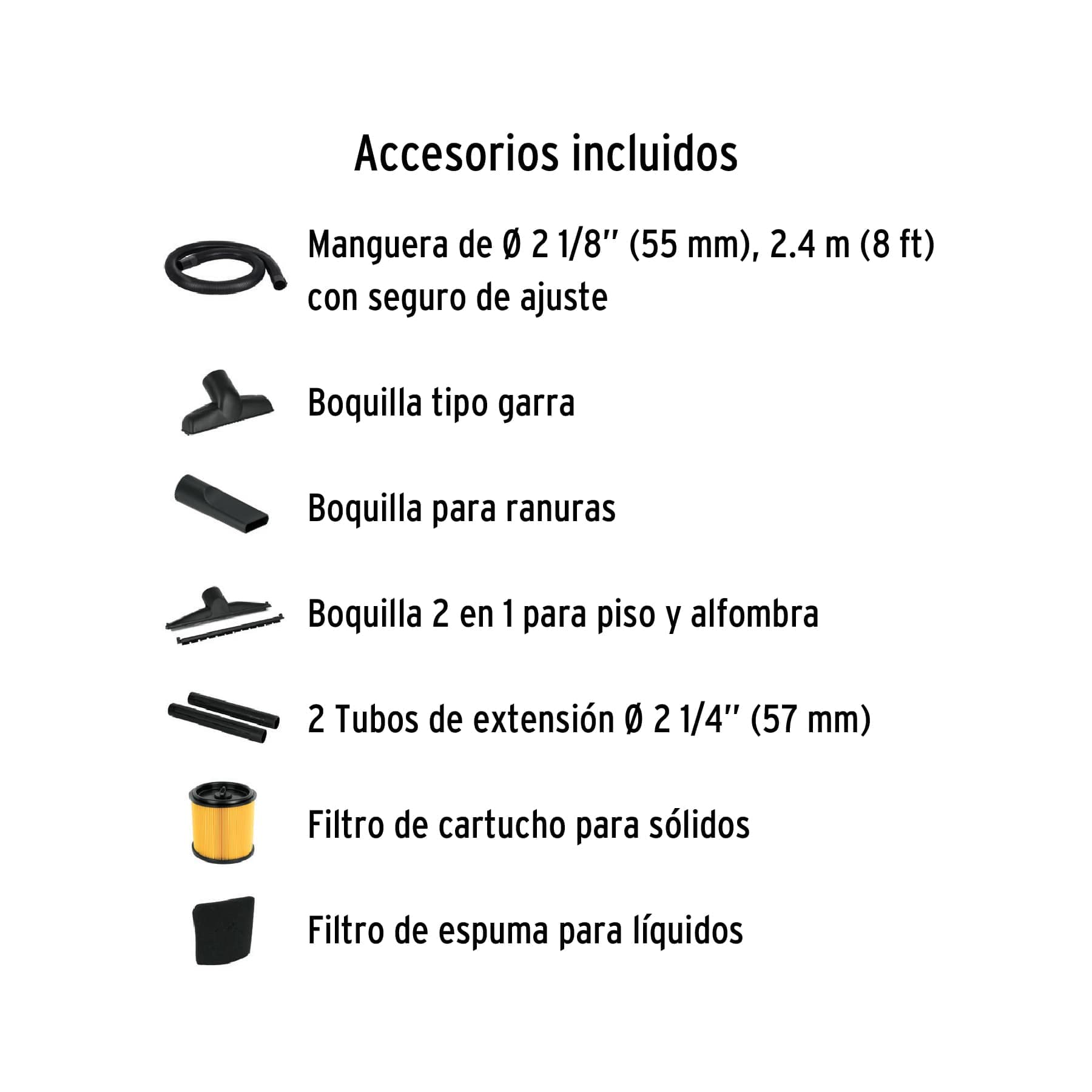 Aspiradora Truper Acero INOX 16 Gal Sólidos y Líquidos