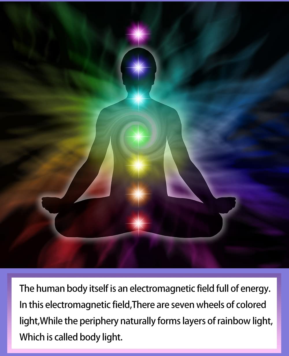 Collar 7 Chakras Orgonita Cuarzo Reiki Chacras Protección Espiritual Yoga Equilibrio de Energía