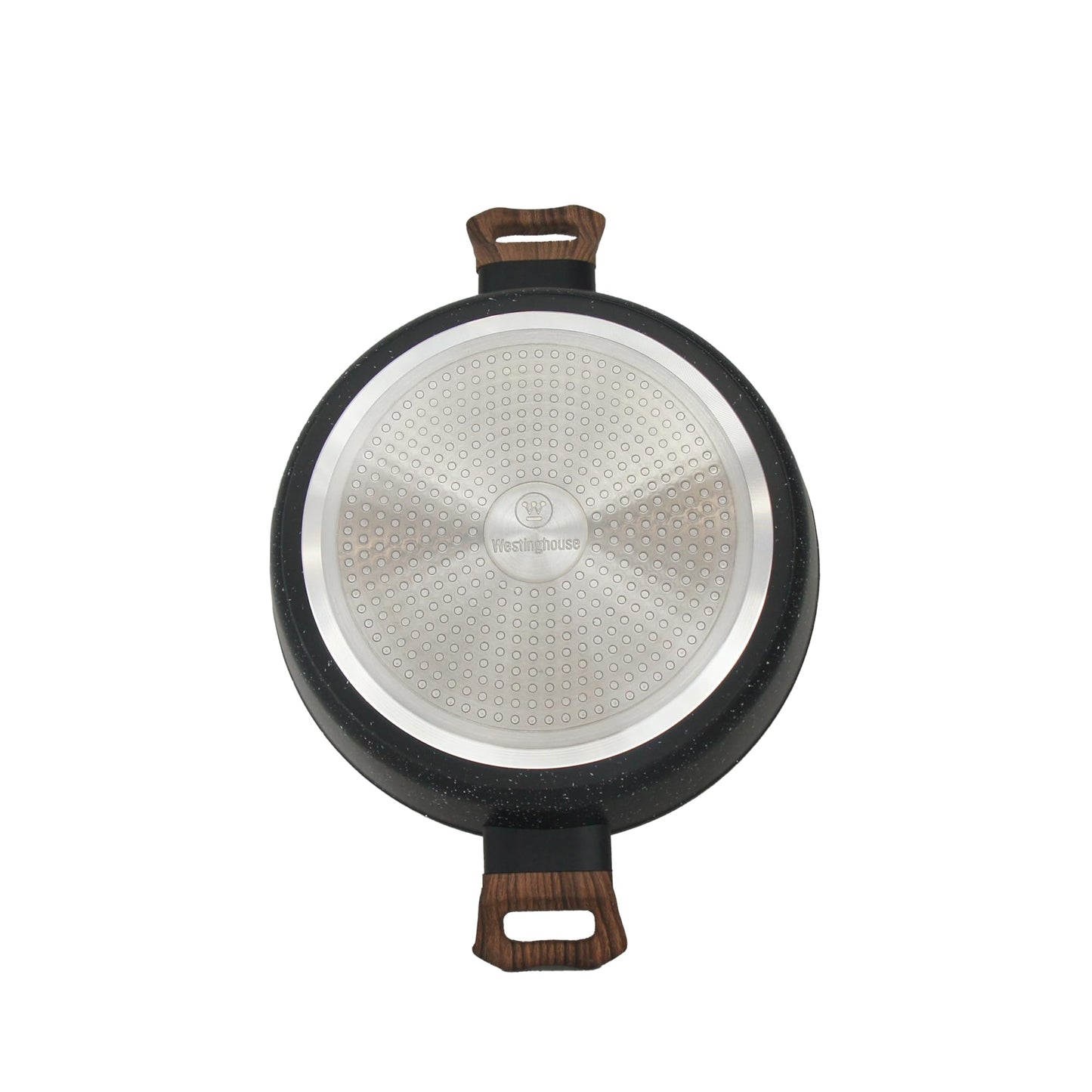 Arrocera Westinghouse Mármol Negro Antiadherente de 24 cm Madera