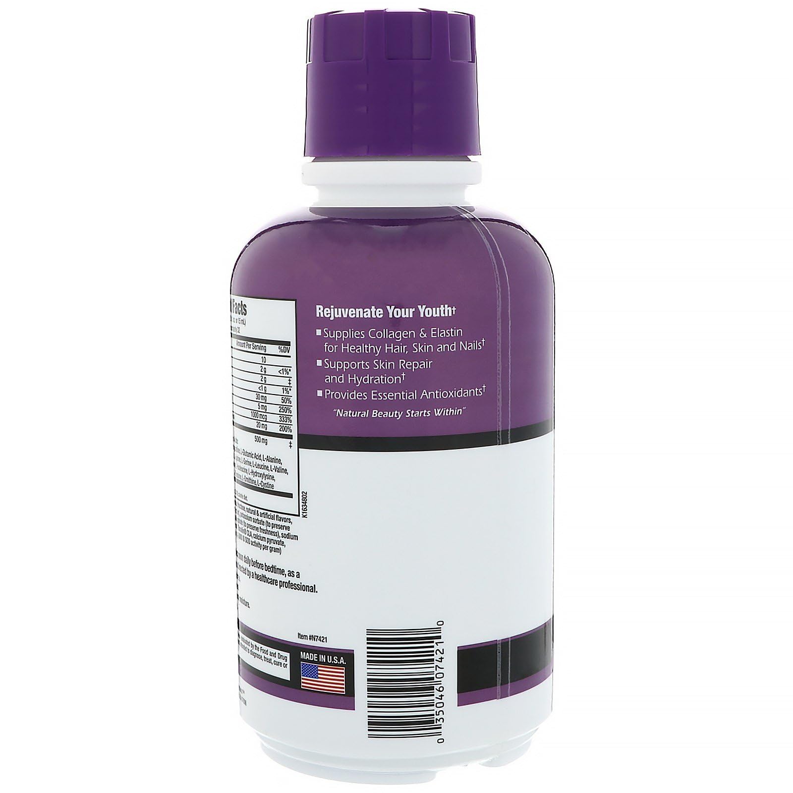 Kardashian Kardashian Rejuvicare Liquid Collagen Formula Grape - 16 Fl Oz