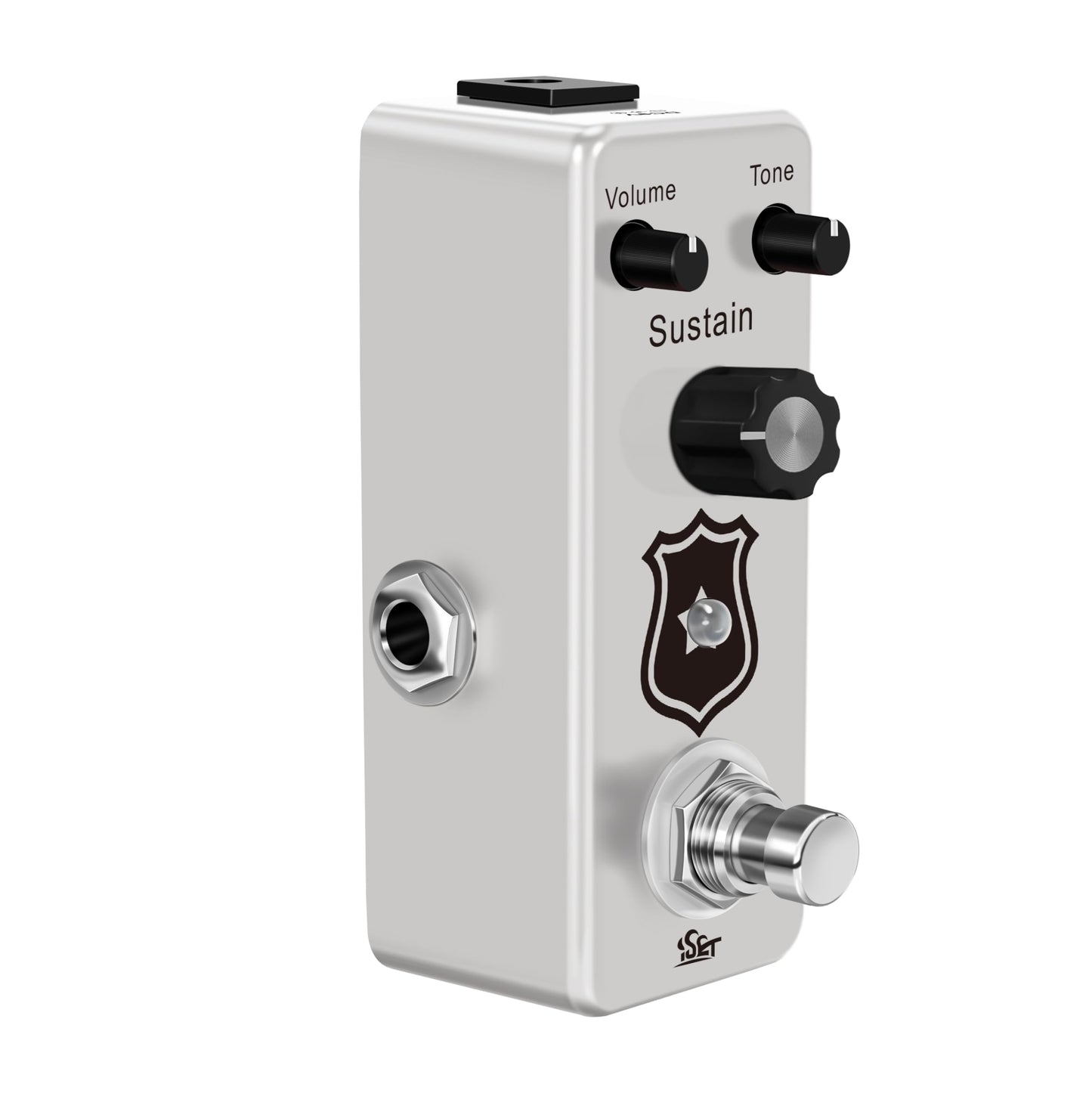 Pedal de Efectos ISET Fuzz eléctrico True Bypass para Guitarra y Bajo