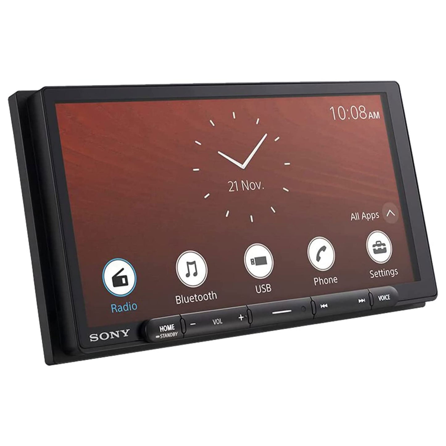 Sony XAV-AX6000 Receptor multimedia de 7 pulgadas con inalámbrico Apple CarPlay/Android Auto, entrada de video HDMI y Maestro Ready