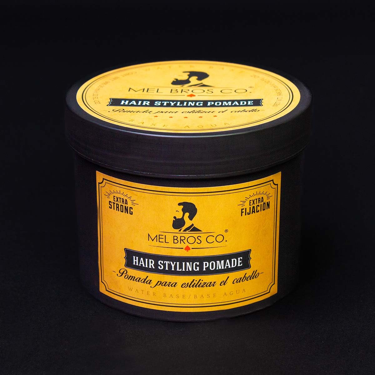 MEL BROS CO. - Hair Styling Pomade - Pomada para estilizar el Cabello. Base Agua. (32 oz / 946.35 ml, Extra Fijación)