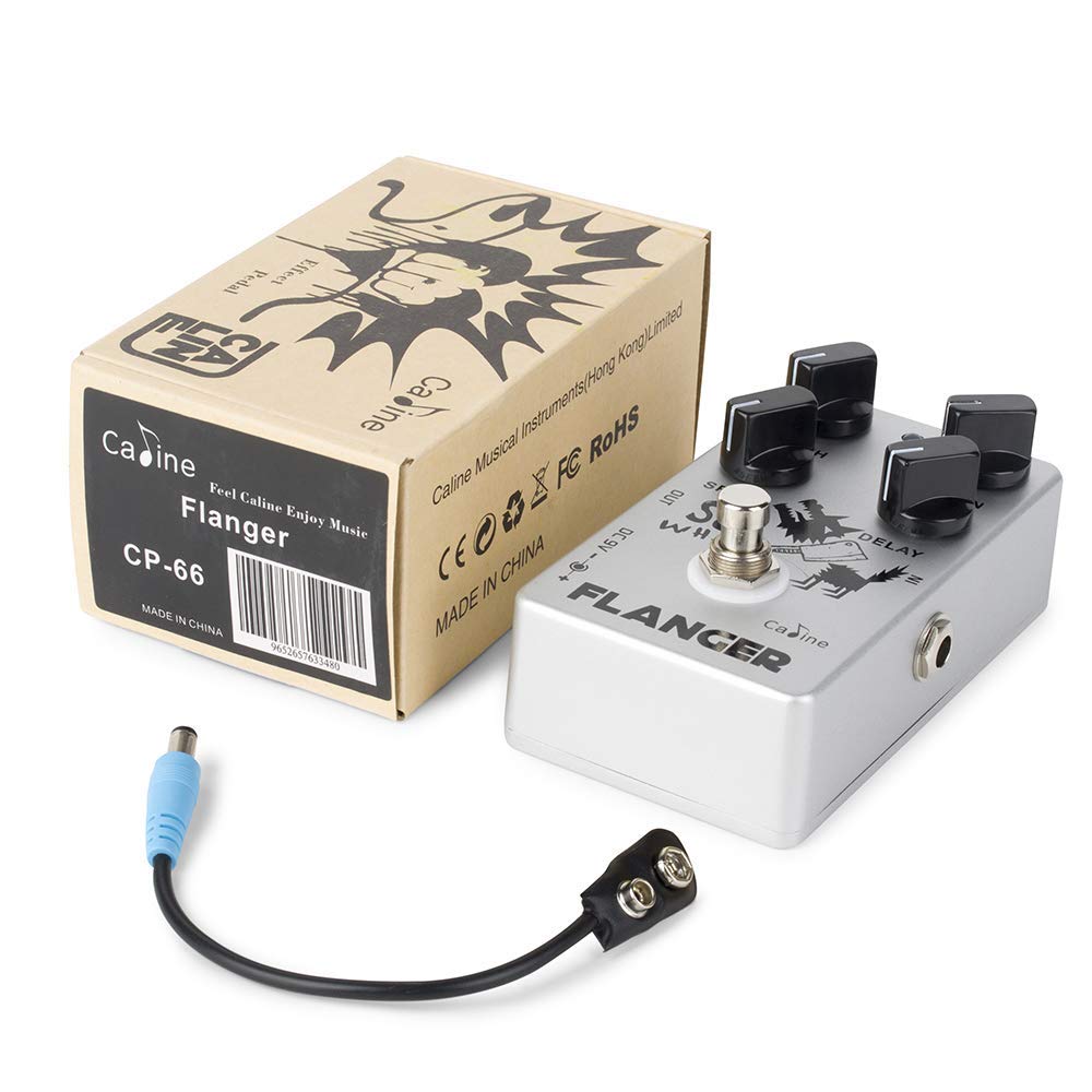 Caline CP-66 Classic Flanger Pedal de efectos de guitarra