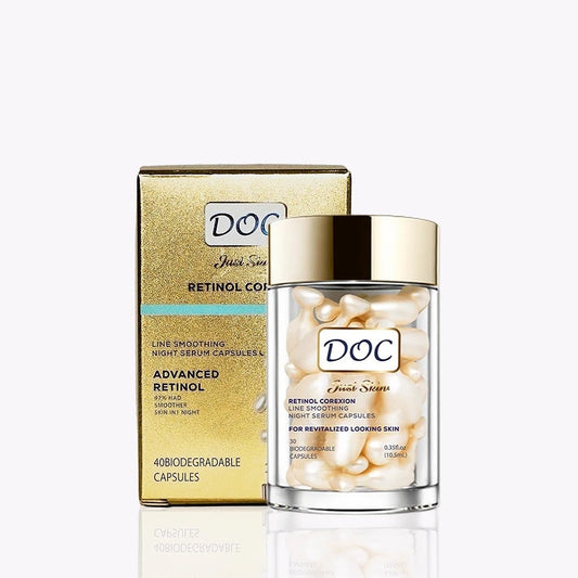 Seyoul™ DoC Retinol (1% Retinol), rejuvenecimiento de la piel, decoloración de las manchas oscuras, tono uniforme de la piel, 40 boidegradable capsules