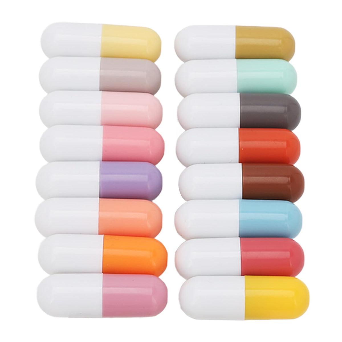 Juego de Mini Lápiz Labial de 16 Colores, Lápiz Labial Mate Resistente Al Agua de Larga Duración para Mujeres con Hidratante, Juego de Lápiz Labial en Cápsulas con Diseño Portátil