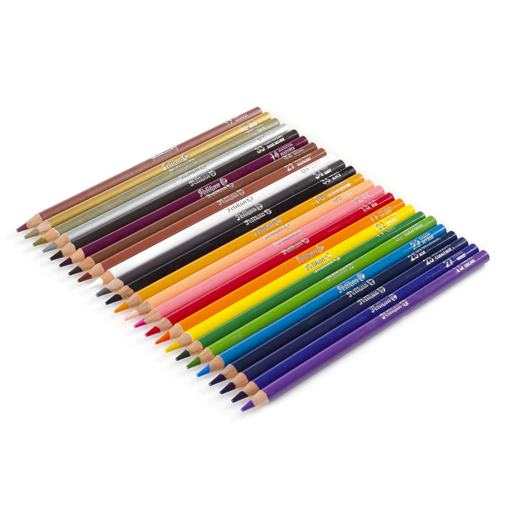 Lápices de Colores Pelikan 30330301 Vibrantes 4 mm