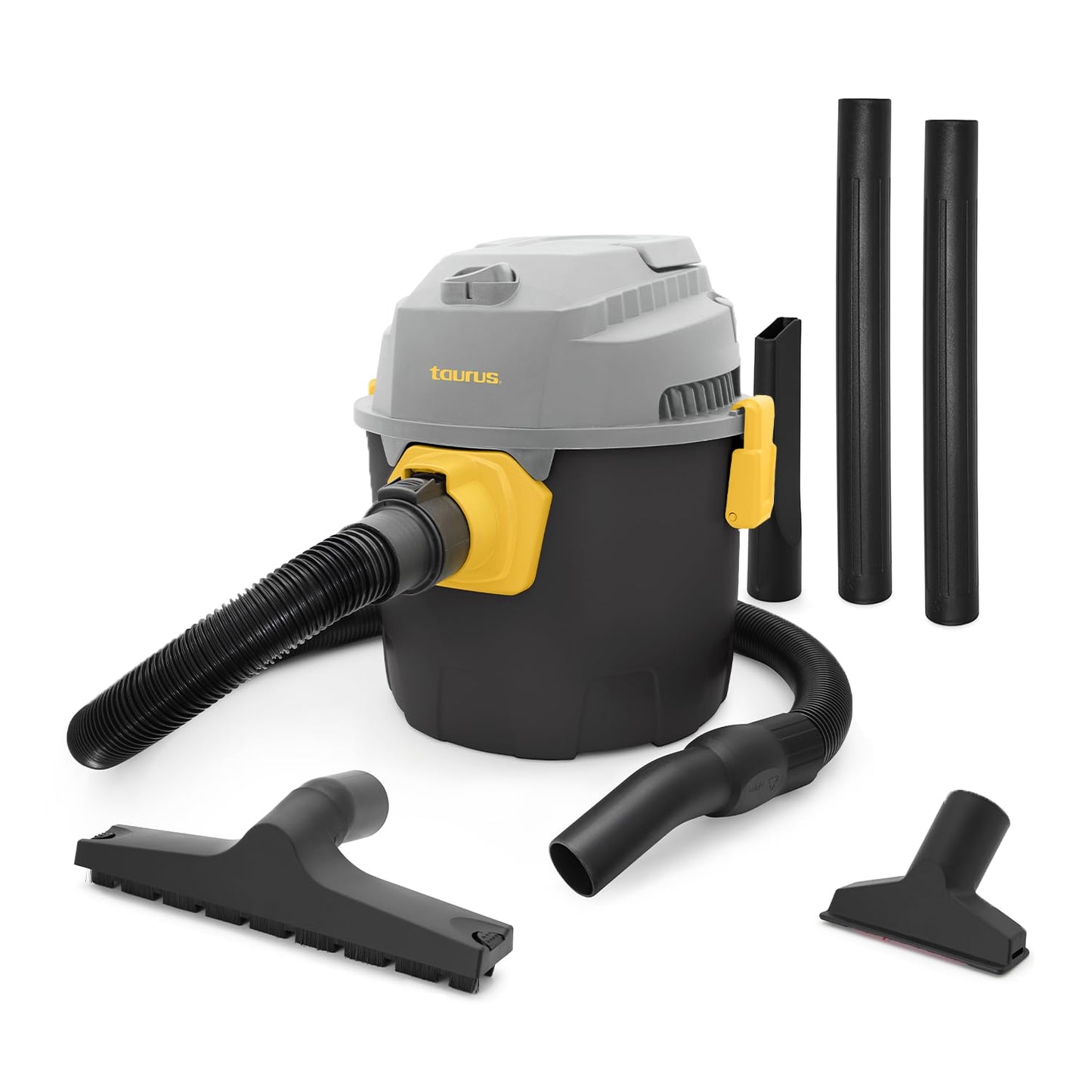 Aspiradora Taurus Hurricane 3 Modos Wet Dry Potente Succión 2.6 Galones con Manguera 1.2 m Incluye Accesorios