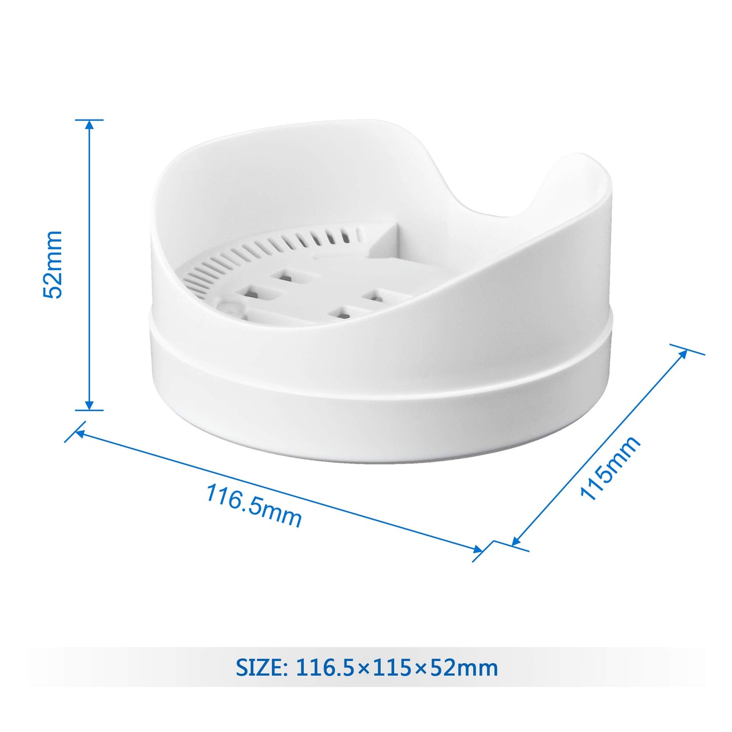 PETIMETI Soporte de Pared para Sistema WiFi de Malla TP-Link Deco X20, Deco X60 (Paquete de 3)