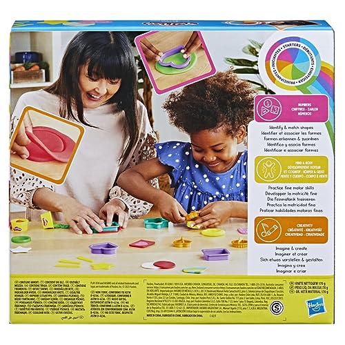 Kit de Manualidades Play-Doh Formas Multicolor con Compuesto de Modelado y Accesorios para Niños y Niñas
