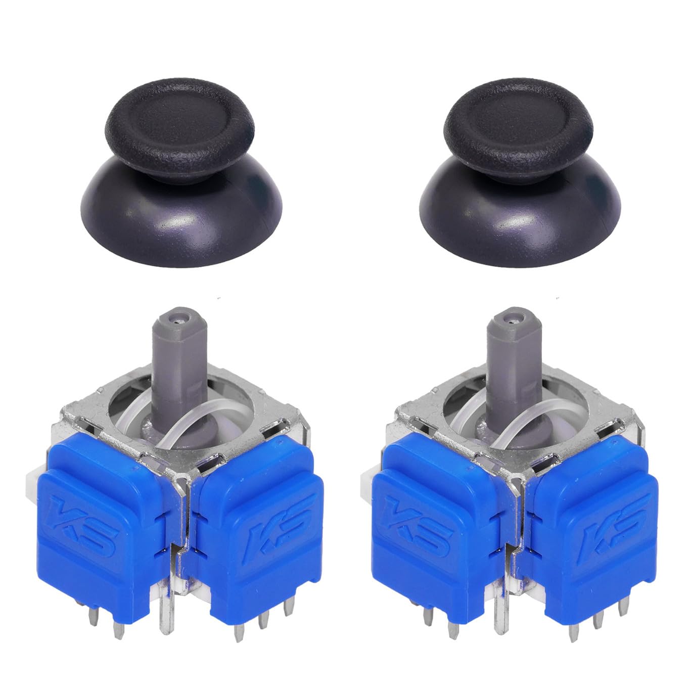 Reemplazo de Joystick K-Silver TMR Azul Alta Precisión y Durabilidad para PS5