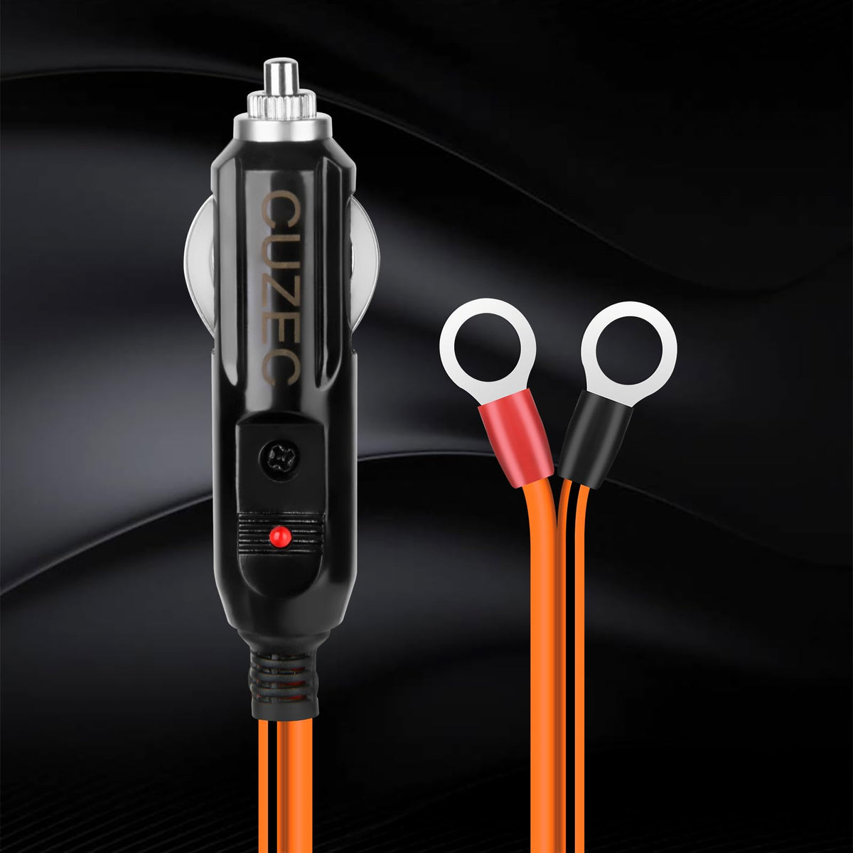 Adaptador Encendedor de Cigarrillos CUZEC 12 AWG Alta Resistencia para Inversor de Coche y Bricolaje