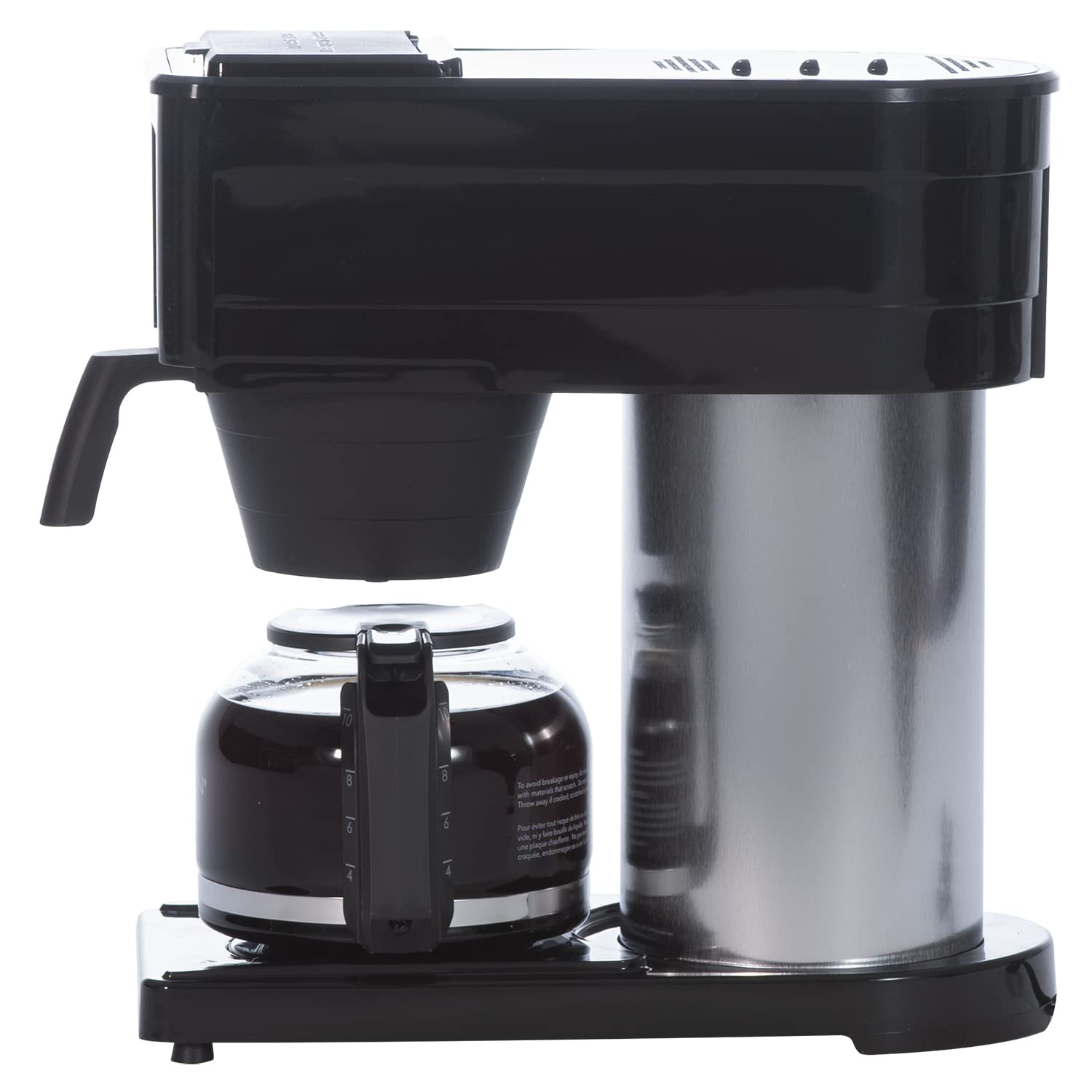BUNN BX Speed Brew - Cafetera clásica de 10 tazas, color negro